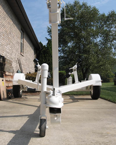 After rough treatment at the sandblasting shop.