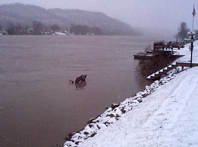 February 2003 record flood