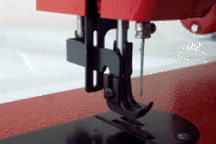 Walking-foot feed mechanism.